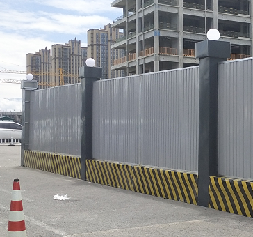 西安淺灰地鐵圍擋2020新款