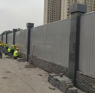 地鐵砌磚圍擋2021